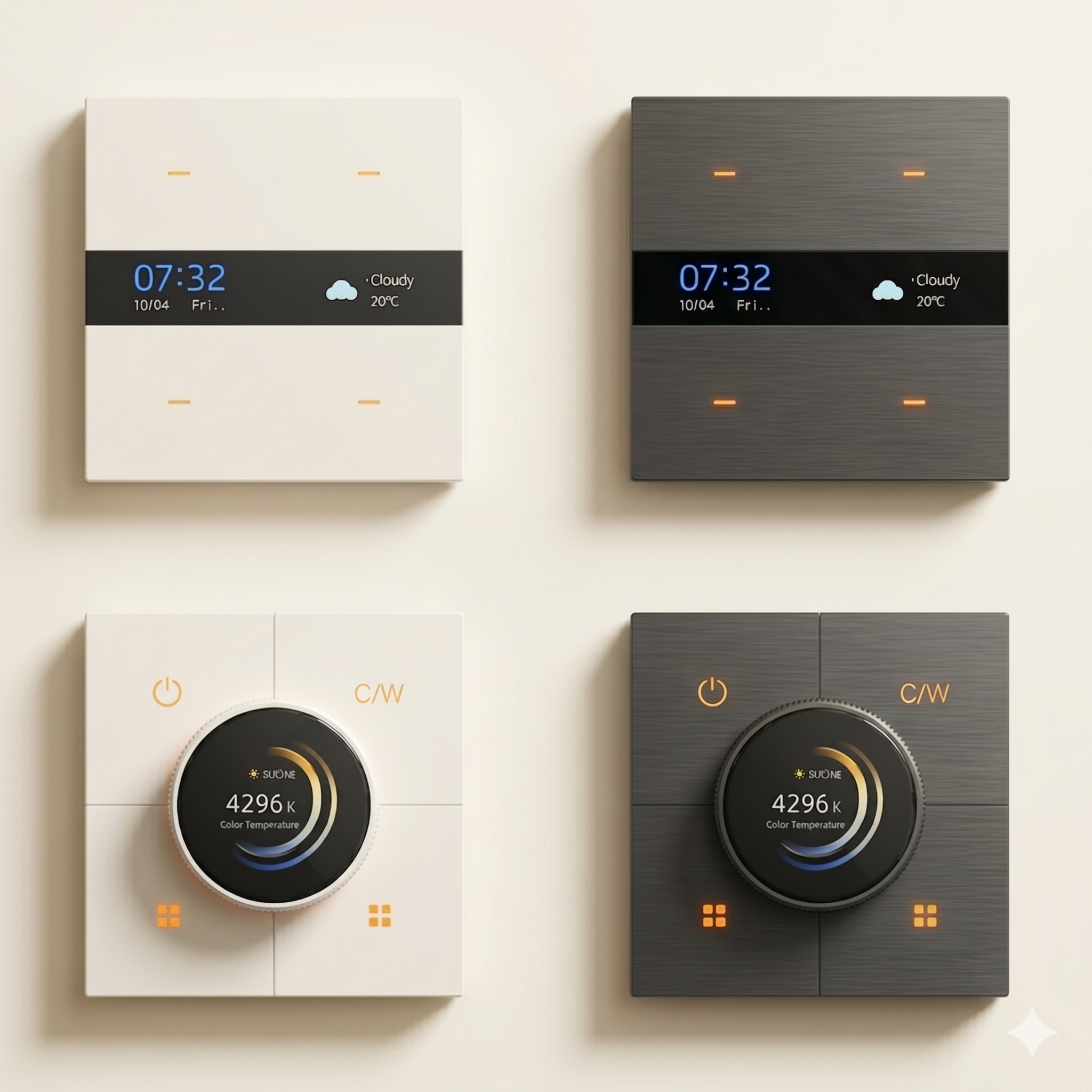 Dawn D Series display smart switch range